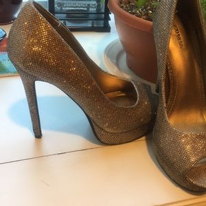 Express Peek Toe Stilletos